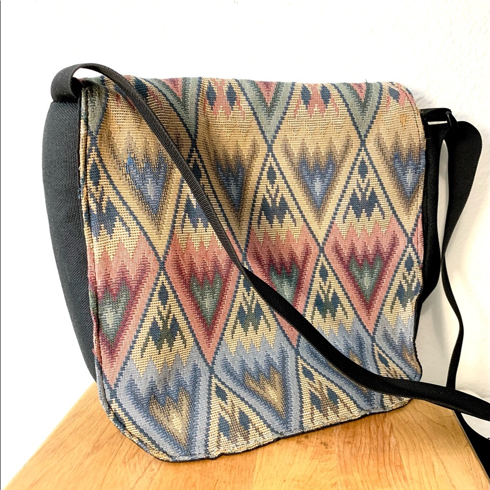 Wild West Boulder, Colorado Vintage Southwest Boho Side Bag / Purse Fanny Pack
